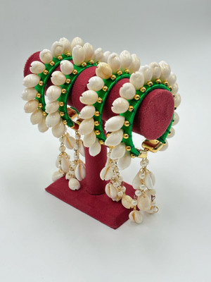 waheguru Plastic Bangle Set(Pack of 4)