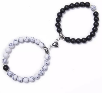 ruby collection Stone, Alloy Bracelet Set(Pack of 2)