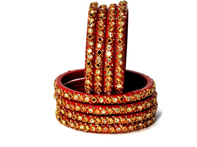 ishika Glass Bangle Set(Pack of 8)