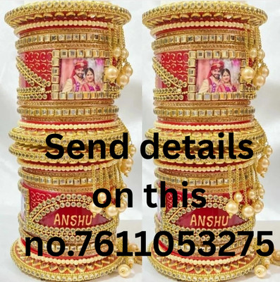 INAYA Plastic Zircon Bangle Set(Pack of 10)
