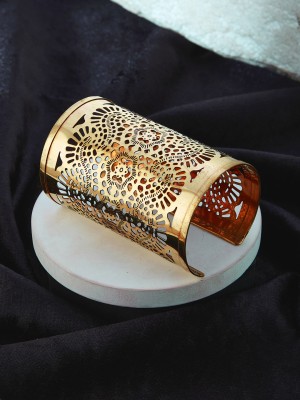 Atibelle Brass Silver Cuff