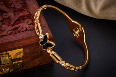 Somnath India Metal Gold-plated Kada