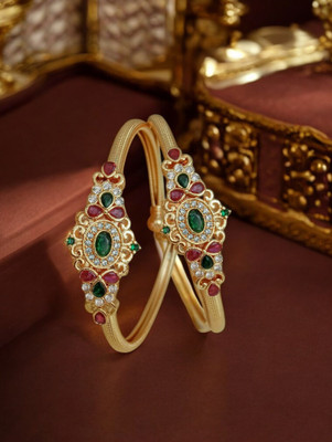 ANOUK Brass Diamond Gold-plated Bangle