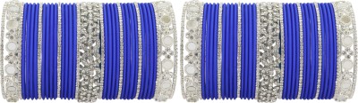 LAVAZZA Metal Zircon Bangle Set(Pack of 74)