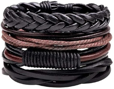 University Trendz Leather Cuff(Pack of 4)