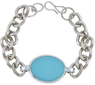 ruby collection Steel Coral Silver Coated Bracelet
