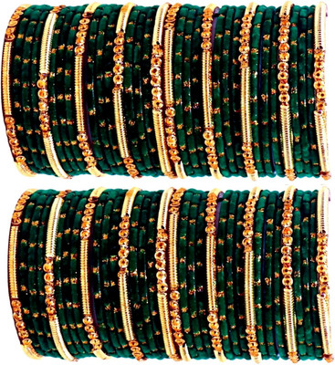 Suhagan Glass Bangle Set(Pack of 68)