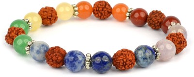 REIKI CRYSTAL PRODUCTS Stone, 7 Chakra Beads, Crystal, Jade, Quartz Bracelet