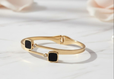 AVARORASTRADER Brass, Stone, Alloy, Stainless Steel, Steel Bracelet