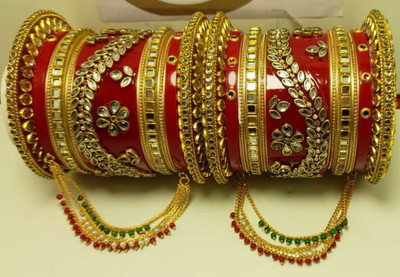 SP PHOTO CHURA Plastic Bangle Set(Pack of 2)