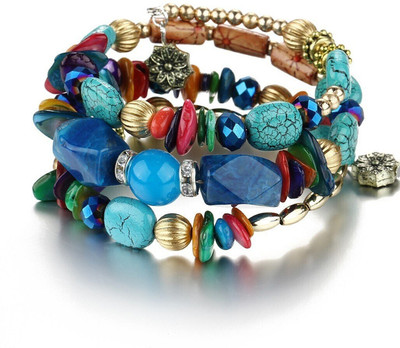 YELLOW CHIMES Stone Bracelet