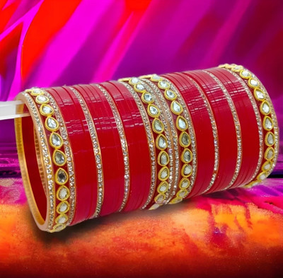 Ha Meem Plastic Bangle Set(Pack of 10)