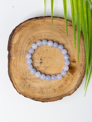 Look And Adorn Aquamarine Crystal Bracelet