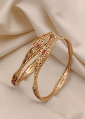 AGASTYA CREATIONS Alloy Bangle Set(Pack of 2)