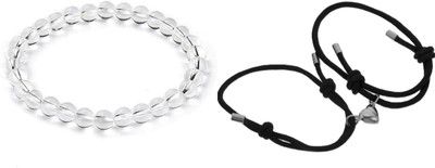 HouseOfCommon Crystal, Dori Bracelet Set(Pack of 2)