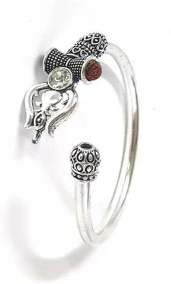 Teeragaj Stainless Steel Silver Coated Kada