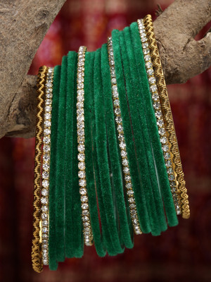 ZENEME Alloy Gold-plated Bangle Set