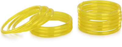 AFAST Glass Bangle Set(Pack of 10)