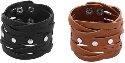 KJ Verma Leather Cuff(Pack of 6)