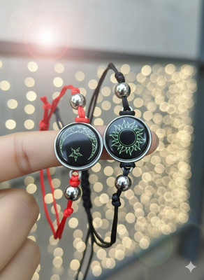 Murliwala Dori Silver Bracelet Set(Pack of 2)