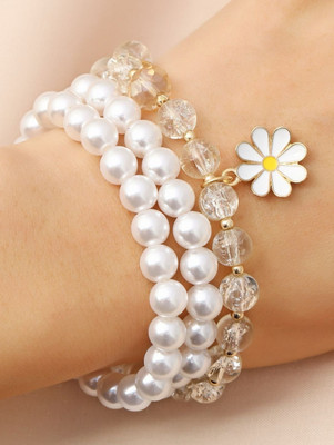 HouseOfCommon Plastic Bracelet Set(Pack of 3)
