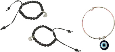 Spyroniix Reeal Treasuree Metal, Alloy Sterling Silver Bracelet(Pack of 4)