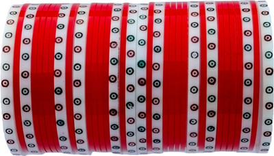 SRKBS Plastic Bangle Set(Pack of 10)