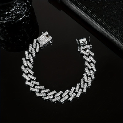 kazare Alloy Rhodium Bracelet