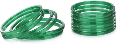 AFAST Glass Bangle Set(Pack of 10)