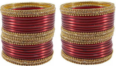 RADHA MOHAN EMPIRE Metal Bangle Set(Pack of 60)