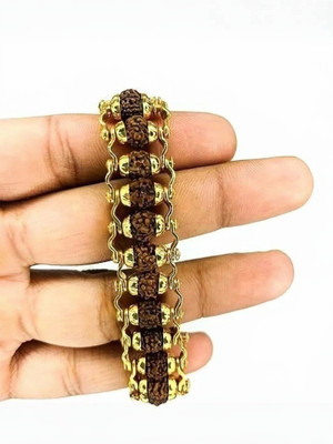 Ringry Rudraksha Gold-plated Bracelet
