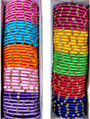Pridetrend Plastic Bangle Set(Pack of 10)