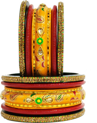 Lahthi Wala Lac Bangle Set(Pack of 20)