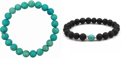 Malas Collection Stone, Crystal Bracelet Set(Pack of 2)