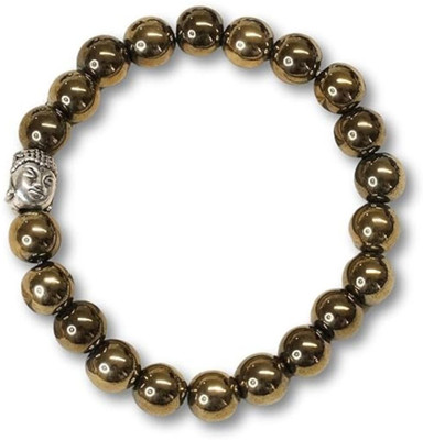 DVISHA Golden Pyrite, Crystal Charm Bracelet