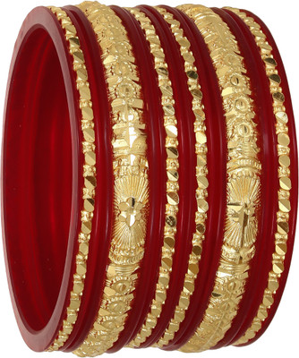 Barrfy Collections Alloy Bangle Set(Pack of 6)