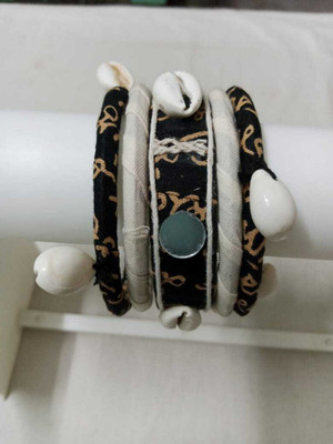 Adi Shell Coral Bangle Set(Pack of 5)