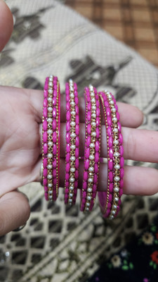 Ayushi Saraswat Alloy Kada(Pack of 4)