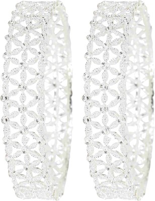 NMII Metal Zircon Bracelet Set(Pack of 2)