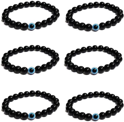 navjai Stone Beads Bracelet(Pack of 6)
