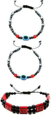 KINGSTYLEIMPEX Plastic Charm Bracelet(Pack of 3)