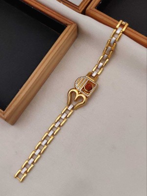 G Creation Stainless Steel Gold-plated Bracelet