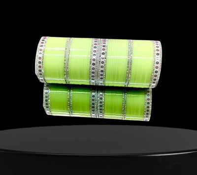 bkk Plastic Crystal Bangle Set(Pack of 50)