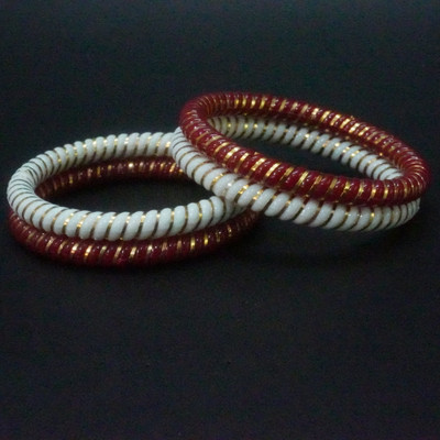 PTSlife Plastic Gold-plated Shakha Pola(Pack of 4)