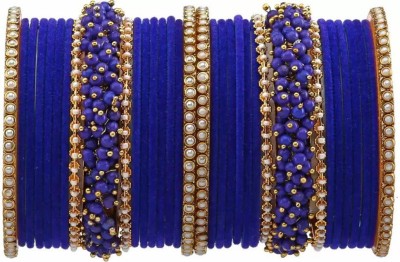 DONERIA Metal Beads Bangle Set(Pack of 34)