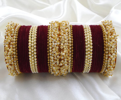 Nationalss Metal Bangle Set(Pack of 10)