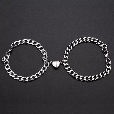 P R Production Alloy Bracelet Set(Pack of 2)