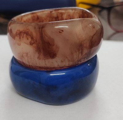 EAS Accessorize Resin Bangle Set(Pack of 3)