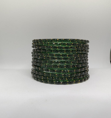 Arasu Enterprises Glass Bangle(Pack of 10)