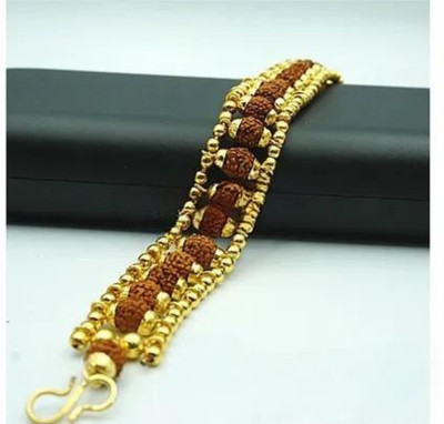 MINDSHIV Rudraksha Gold-plated Bracelet